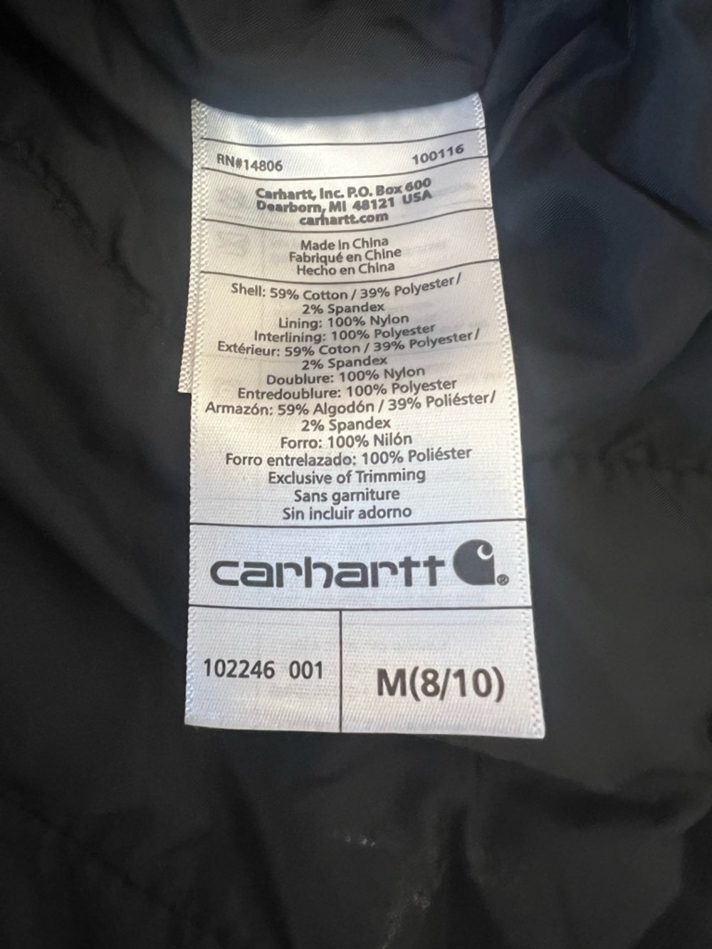 Carhartt FULL SWING CRYDER JACKET - Picture 3 of 5